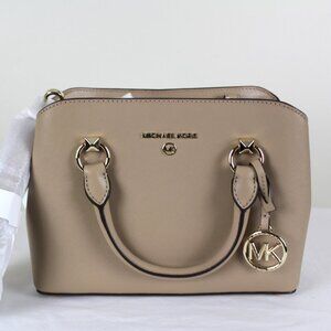 MICHAEL Michael Kors Edith Small Satchel in Camel (Style #30S2L7ES1L).